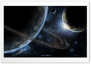 Sci Fi Planets Ultra HD Wallpaper for 4K UHD Widescreen desktop, tablet & smartphone