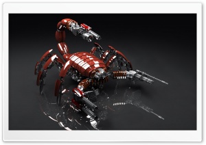 Scorpion 3D Ultra HD Wallpaper for 4K UHD Widescreen desktop, tablet & smartphone