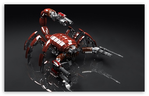 Scorpion 3D UltraHD Wallpaper for Widescreen 16:10 ;