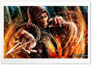 Scorpion a Sub Zero Ultra HD Wallpaper for 4K UHD Widescreen desktop, tablet & smartphone