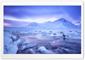 Scotland Highlands Winter Landscape Ultra HD Wallpaper for 4K UHD Widescreen desktop, tablet & smartphone