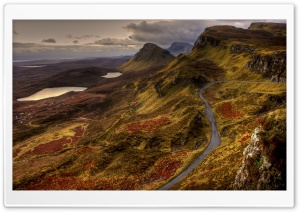 Scotland Road Landscape Ultra HD Wallpaper for 4K UHD Widescreen desktop, tablet & smartphone