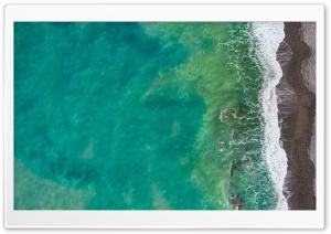 Sea, Beach, Italy, Aerial View Ultra HD Wallpaper for 4K UHD Widescreen desktop, tablet & smartphone