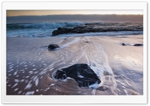 Sea Foam, Greyhound Rock County Park Ultra HD Wallpaper for 4K UHD Widescreen desktop, tablet & smartphone