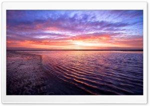 Sea Horizon, Sunset Ultra HD Wallpaper for 4K UHD Widescreen desktop, tablet & smartphone