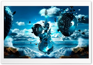 sea music 4K UHD Wallpaper for Widescreen and UltraWide Desktop, UltraHD TV, Smartphone, Tablet