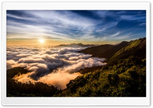 Sea of Clouds, Hehuanshan Mountain Ultra HD Wallpaper for 4K UHD Widescreen desktop, tablet & smartphone