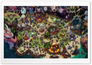 Sea of Stars Game Pixel Art 4K UHD Wallpaper for Widescreen and UltraWide Desktop, UltraHD TV, Smartphone, Tablet
