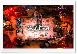 Sea Of Thieves - Skelly 4K UHD Wallpaper for Widescreen and UltraWide Desktop, UltraHD TV, Smartphone, Tablet