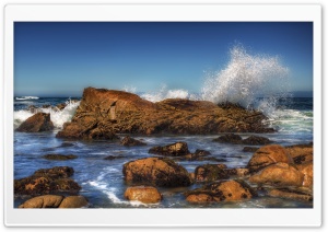 Sea Rocks HDR Ultra HD Wallpaper for 4K UHD Widescreen desktop, tablet & smartphone