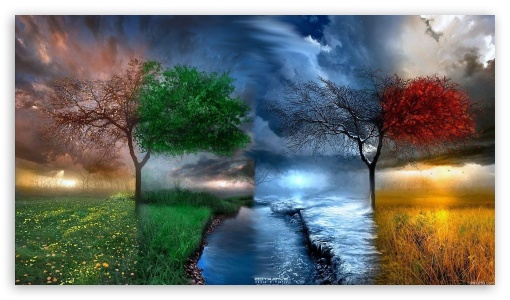 Seasons UltraHD Wallpaper for HD 16:9 ;