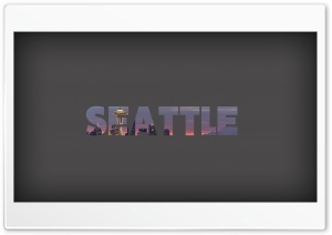 Seattle Minimalist Ultra HD Wallpaper for 4K UHD Widescreen desktop, tablet & smartphone