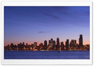 Seattle Skyline Ultra HD Wallpaper for 4K UHD Widescreen desktop, tablet & smartphone