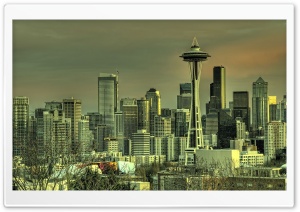 Seattle Tower Ultra HD Wallpaper for 4K UHD Widescreen desktop, tablet & smartphone