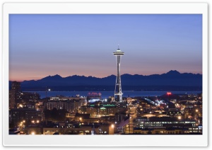 Seattle Tower Washington Ultra HD Wallpaper for 4K UHD Widescreen desktop, tablet & smartphone