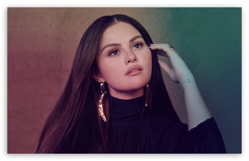 Selena Gomez in Black Portrait UltraHD Wallpaper for UHD 16:9 ; HD 16:9 ; UltraWide 21:9 24:10 32:9 32:10 ; Widescreen 16:10 5:3 ; Fullscreen 5:4 3:2 ; Tablet 1:1 ; Mobile 9:16 9:19.5 9:20 9:21 9:22 10:16 2:3 3:5 3:4 ; Dual 16:10 5:3 16:9 4:3 5:4 3:2 ;