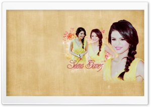 Selena Gomez In Yellow Dress Ultra HD Wallpaper for 4K UHD Widescreen desktop, tablet & smartphone