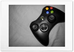 Semi-Colored Xbox Controller 4K UHD Wallpaper for Widescreen and UltraWide Desktop, UltraHD TV, Smartphone, Tablet