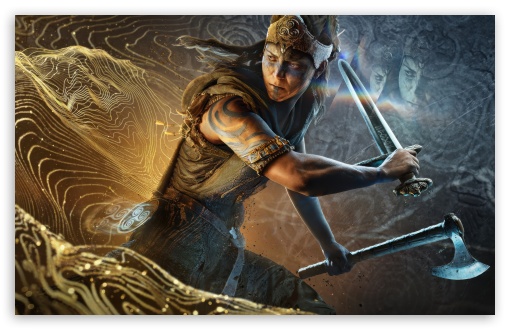 Senua 2027 Video Game UltraHD Wallpaper for UHD 16:9 ; HD 16:9 ; UltraWide 21:9 24:10 32:9 32:10 ; Widescreen 16:10 ; Tablet 1:1 ; Dual 16:10 16:9 ;
