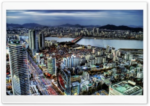 Seoul Panorama, South Korea Ultra HD Wallpaper for 4K UHD Widescreen desktop, tablet & smartphone