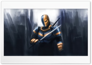 Shadow Of The Deathstroke 4K UHD Wallpaper for Widescreen and UltraWide Desktop, UltraHD TV, Smartphone, Tablet