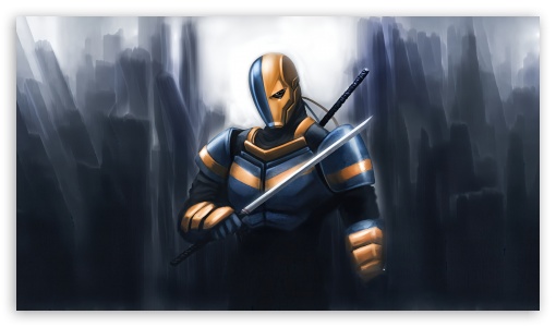 Shadow Of The Deathstroke UltraHD Wallpaper for UHD 16:9 ; HD 16:9 ;