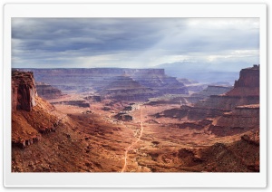 Shafer Canyon Overlook 4K UHD Wallpaper for Widescreen and UltraWide Desktop, UltraHD TV, Smartphone, Tablet