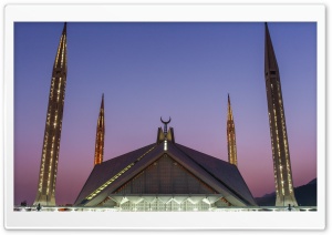 Shah Faisal Mosque Islamabad Ultra HD Wallpaper for 4K UHD Widescreen desktop, tablet & smartphone