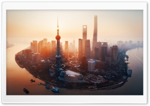 Shanghai City, China Ultra HD Wallpaper for 4K UHD Widescreen desktop, tablet & smartphone