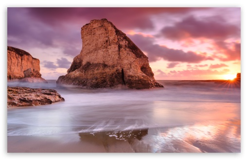Shark Fin Cove, Long Exposure, Beach, Massive Rock, California, Santa Cruz UltraHD Wallpaper for UHD 16:9 ; HD 16:9 ; UltraWide 21:9 24:10 32:9 32:10 ; Widescreen 16:10 5:3 ; Fullscreen 4:3 5:4 3:2 ; Tablet 1:1 ; Mobile 9:16 9:19.5 9:20 9:21 9:22 10:16 2:3 3:5 3:4 ; Dual 16:10 5:3 16:9 4:3 5:4 3:2 ;