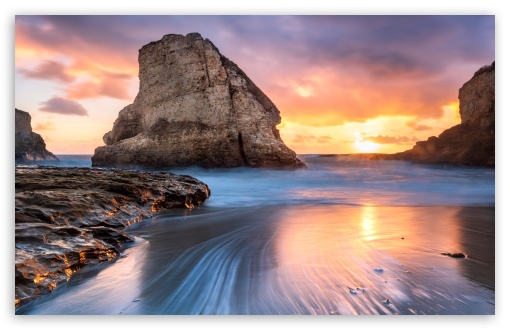 Shark Fin Cove, Santa Cruz, Beach, Waves, California, United States UltraHD Wallpaper for UHD 16:9 ; HD 16:9 ; UltraWide 21:9 24:10 ; Widescreen 16:10 5:3 ; Fullscreen 4:3 5:4 3:2 ; Tablet 1:1 ; Mobile 9:16 9:19.5 9:20 9:21 9:22 10:16 2:3 3:5 3:4 ;