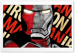 Shepard Fairey Iron Man Poster by IfDeathInspired Ultra HD Wallpaper for 4K UHD Widescreen desktop, tablet & smartphone
