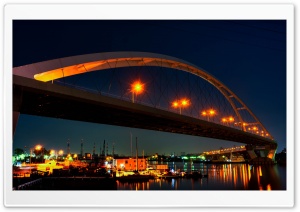 Shin Hamadera Bridge Ultra HD Wallpaper for 4K UHD Widescreen desktop, tablet & smartphone