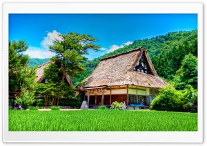 Shirakawago House Ultra HD Wallpaper for 4K UHD Widescreen desktop, tablet & smartphone