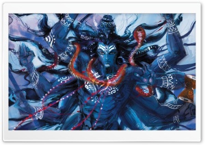 shiva 4K UHD Wallpaper for Widescreen and UltraWide Desktop, UltraHD TV, Smartphone, Tablet