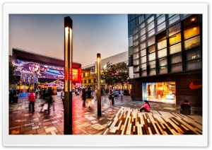 Shopping Area In Beijing Ultra HD Wallpaper for 4K UHD Widescreen desktop, tablet & smartphone