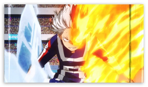 shouto todoroki UltraHD Wallpaper for HD 16:9 ;