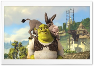 Shrek And Donkey, Shrek Forever After Ultra HD Wallpaper for 4K UHD Widescreen desktop, tablet & smartphone