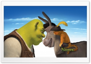 Shrek, Donkey And Puss, Shrek The Final Chapter Ultra HD Wallpaper for 4K UHD Widescreen desktop, tablet & smartphone