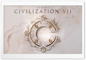 Sid Meier's Civilization VII 2025 Video Game Ultra HD Wallpaper for 4K UHD Widescreen Desktop, Lockscreen, Screensaver, TV, Tablet, Smartphone