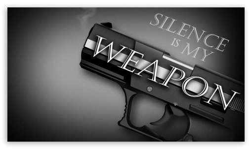 Silence Is My Weapon UltraHD Wallpaper for Mobile 16:9 - 2160p 1440p 1080p 900p 720p ;