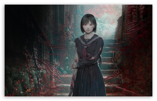 Silent Hill f 2025 Video Game, Hinako UltraHD Wallpaper for UHD 16:9 ; HD 16:9 ; UltraWide 21:9 24:10 32:9 32:10 ; Widescreen 16:10 5:3 ; Fullscreen 4:3 5:4 3:2 ; Tablet 1:1 ; Mobile 9:16 9:19.5 9:20 10:16 2:3 3:5 3:4 ; Dual 16:10 5:3 16:9 4:3 5:4 3:2 ;