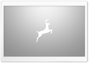 Simple Deer Art Gray Ultra HD Wallpaper for 4K UHD Widescreen desktop, tablet & smartphone