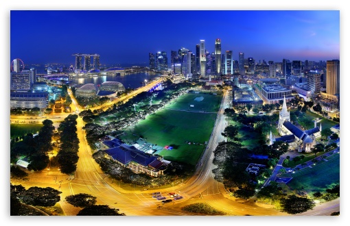 Singapore Marina Bay Cityscape At Blue Hour UltraHD Wallpaper for UHD 16:9 ; HD 16:9 ; UltraWide 21:9 24:10 32:10 ; Widescreen 16:10 5:3 ; Fullscreen 4:3 5:4 3:2 ; Tablet 1:1 ; Mobile 9:16 9:19.5 9:20 9:21 9:22 10:16 2:3 3:5 3:4 ; Dual 16:10 5:3 4:3 5:4 3:2 ;