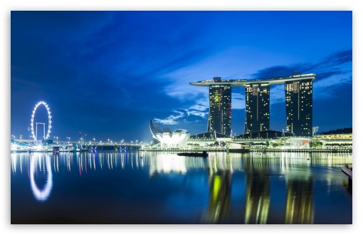 HD wallpaper: singapore, marina bay, travel, city, city at night, city  light | Wallpaper Flare