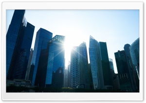 Singapore Skyscrapers Ultra HD Wallpaper for 4K UHD Widescreen desktop, tablet & smartphone