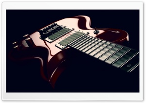 Six String Electric Guitar Ultra HD Wallpaper for 4K UHD Widescreen desktop, tablet & smartphone