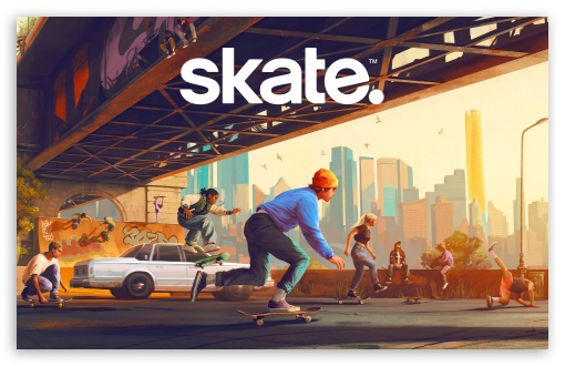 skate. 2025 Video Game UltraHD Wallpaper for UHD 16:9 ; HD 16:9 ; Widescreen 16:10 5:3 ; Fullscreen 5:4 3:2 ; Tablet 1:1 ; Mobile 2:3 3:4 ;