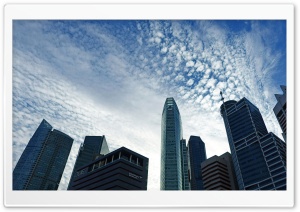 Skyscraper and Cloud Ultra HD Wallpaper for 4K UHD Widescreen desktop, tablet & smartphone