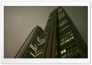 Skyscrapers At Night Ultra HD Wallpaper for 4K UHD Widescreen desktop, tablet & smartphone